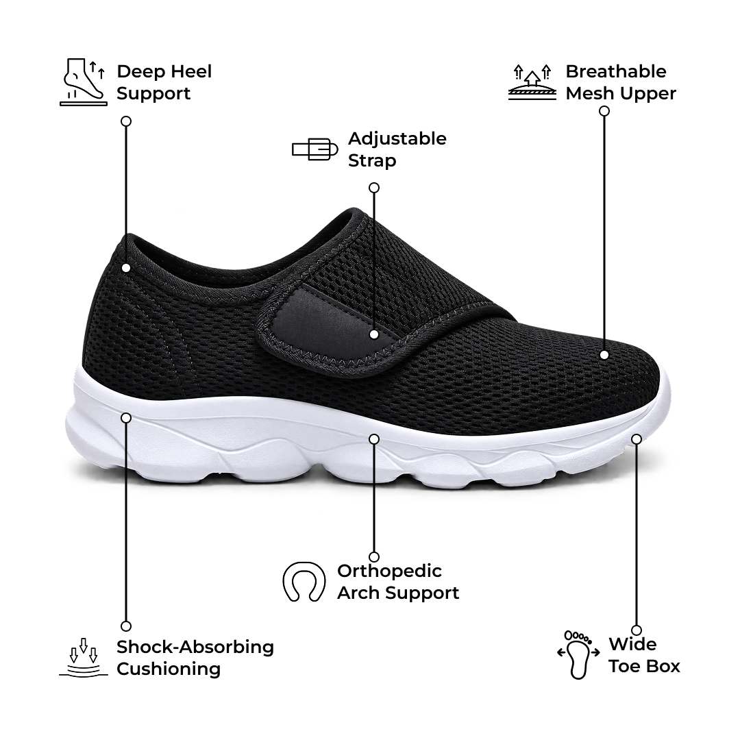 Neuro - Healthy & Supportive Shoes for Foot, Knee & Back Pain