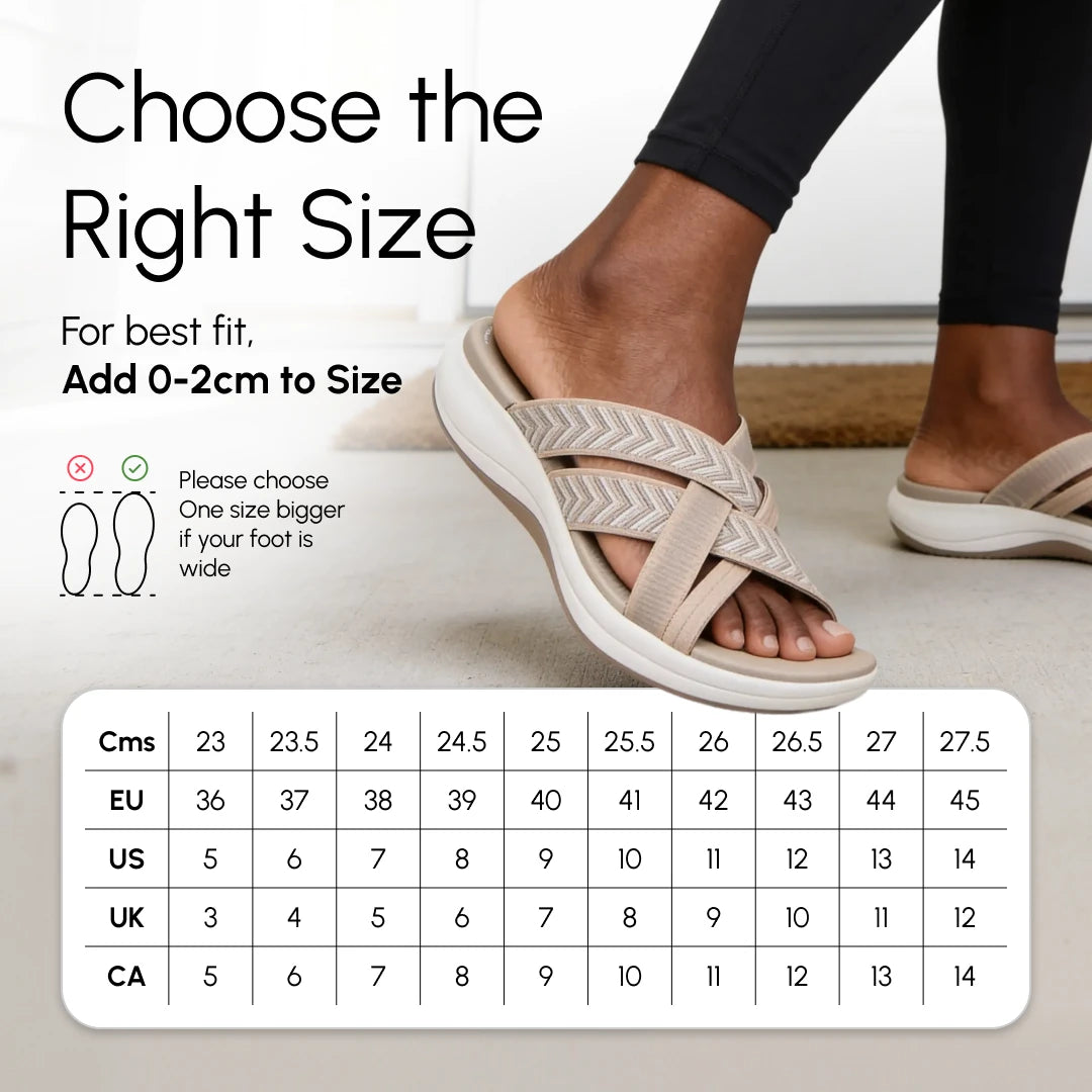 Mira | Orthopedic Arch Support Sandals